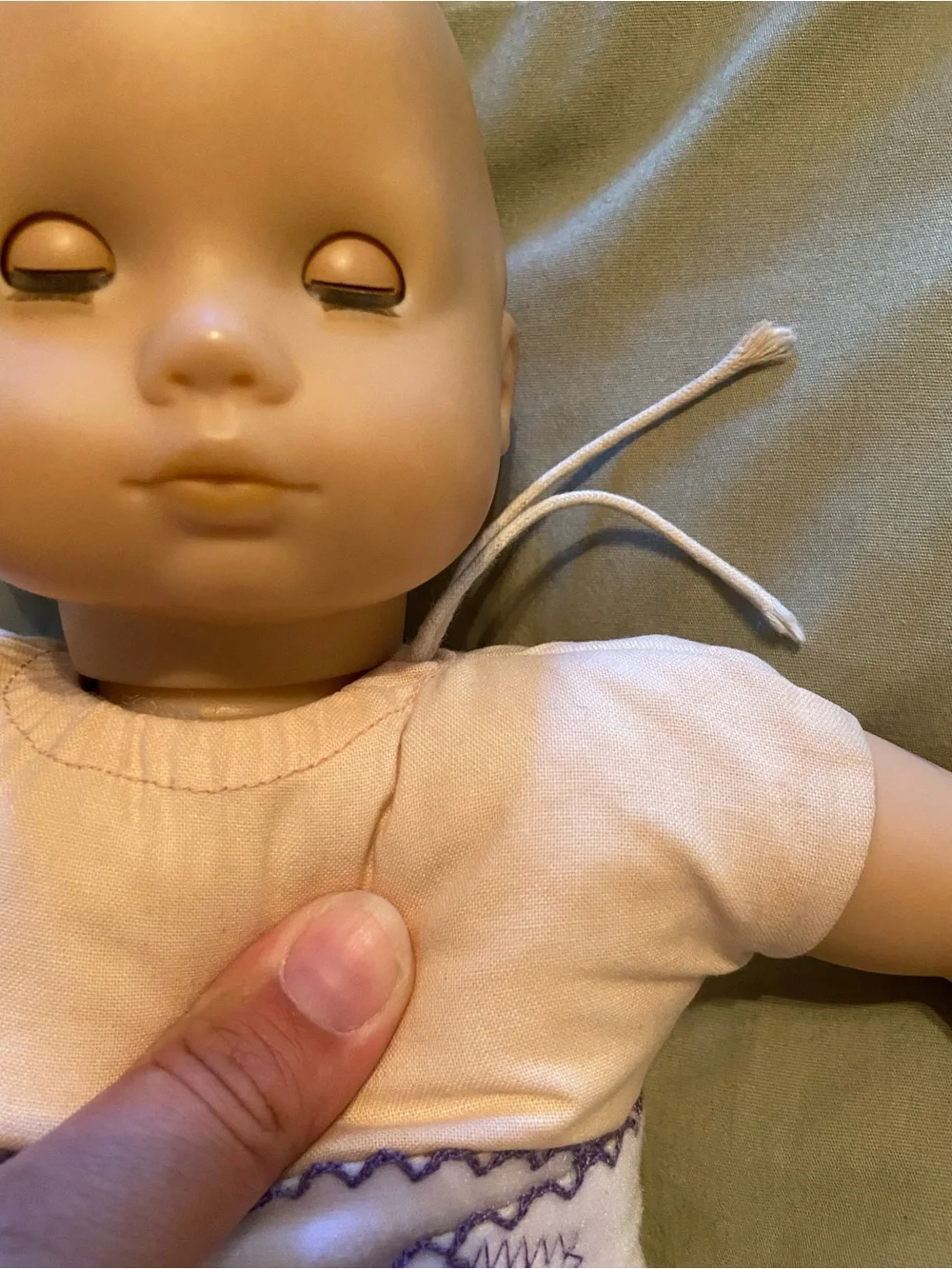 Blonde American Girl Doll Bitty Baby